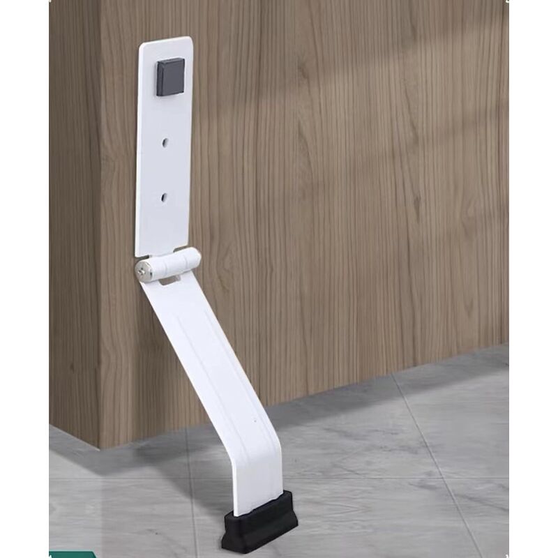 Lntyq - Türstopper für die Unterseite der Tür, Türstopper ohne Bohren, Türhalter um die Tür offen zu halten, Geräuschstopper unter der Tür,