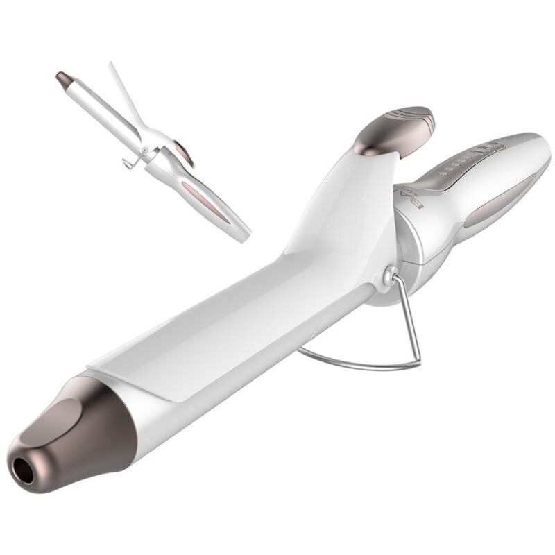 Turmalin-Lockenstab mit Keratin- und Arganöl-Beschichtung.