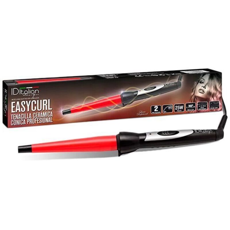 Conisches Lockenstab - Easy Curl - Italienisches Design - Für Frauen - Elegantes Design - Einfach zu verwenden