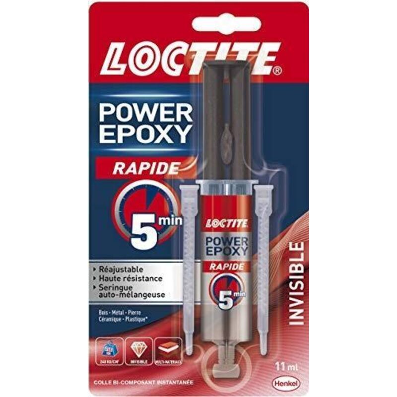 Loctite Epoxidharz schnell transparent Spritze 11 ml