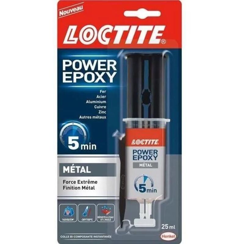 Loctite Epoxidharz Metall Spritze 25 mL einfache Dosierung