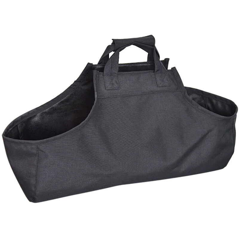 Aougo - Log Bag Kaminholz-Aufbewahrungs-Organizer zum Tragen von Brennholzhalter, tragbare Tasche und Brennholz-Tragetasche. Log-Tragetasche