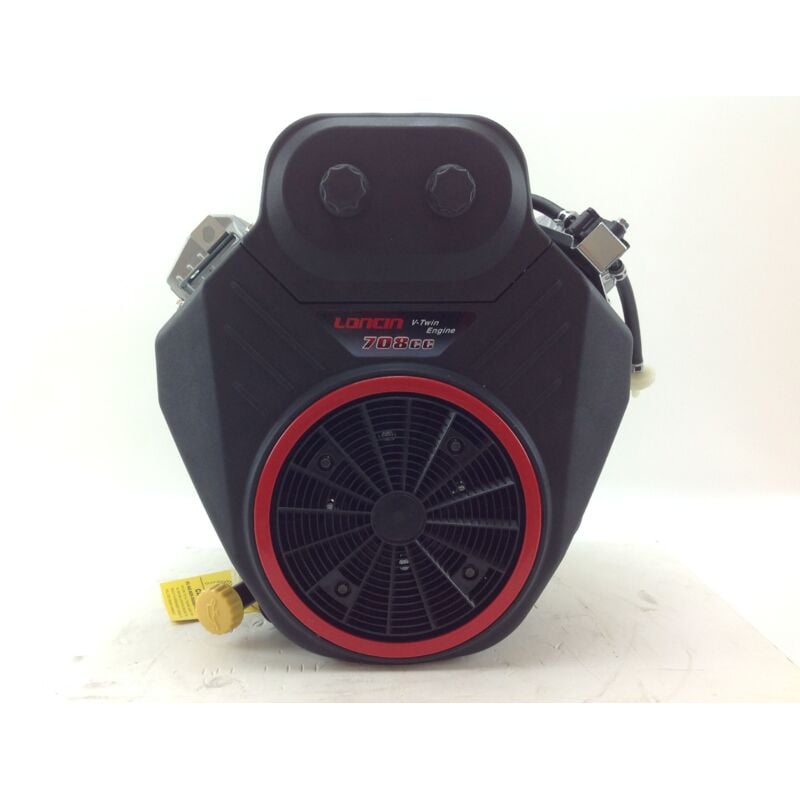 LONCIN Motor 25x80 zylindrisch 708cc 21.8Hp komplett benzinbetriebener elektrischer Aufsitz-Rasentraktor