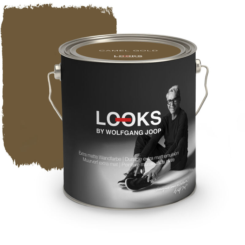 Camel Gold Matt Wandfarbe 2,5L - Looks By Wolfgang Joop