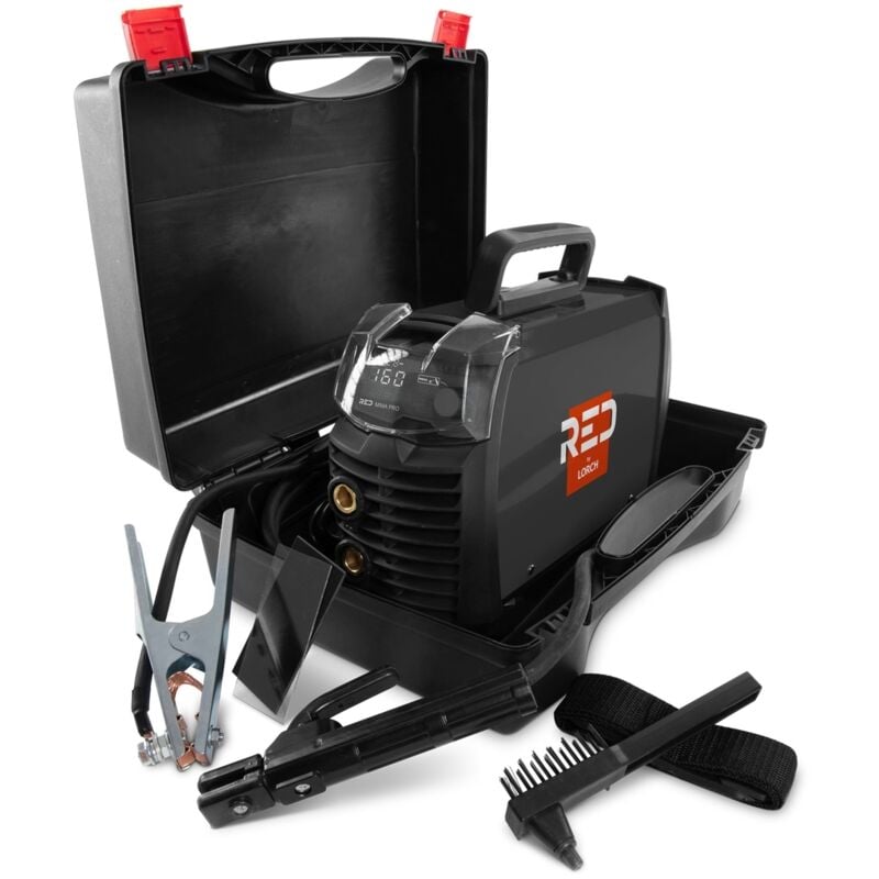 LORCH Elektrodenschweißgerät Schweißgerät Inverter MMA 160 A im Koffer