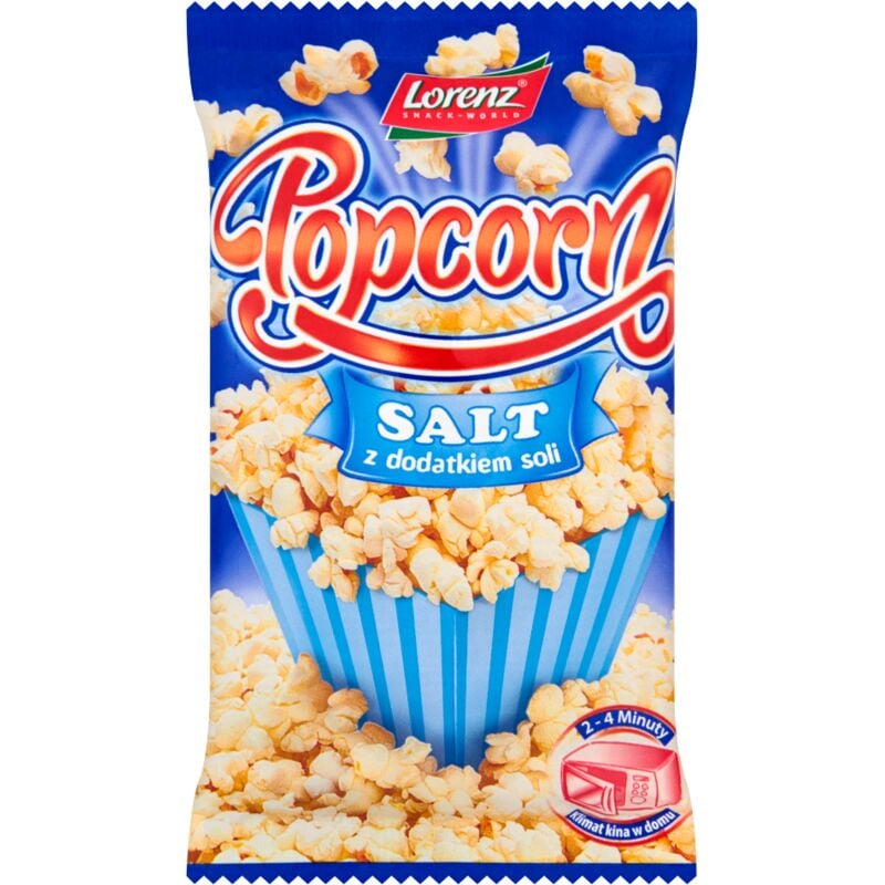 Lorenz Salty Popcorn - 90g - Klassischer Heimkino-Geschmack
