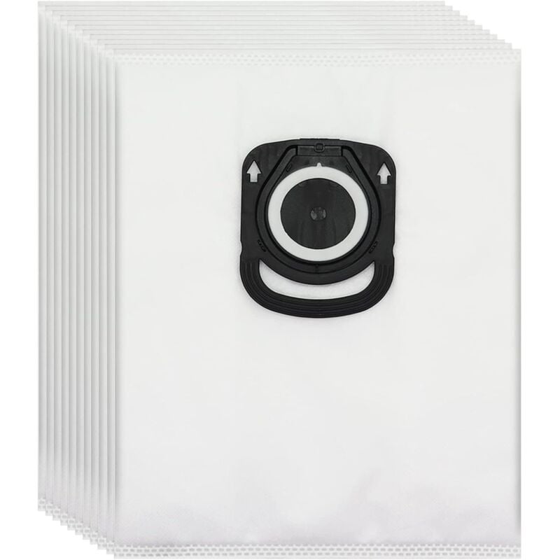 10er Pack Staubsaugerbeutel für Rowenta Hygiene+ ZR200520 ZR200720 ZR200920 Staubbeutel für Rowenta Compact Power, Power XXL, X-Trem Power, Silence