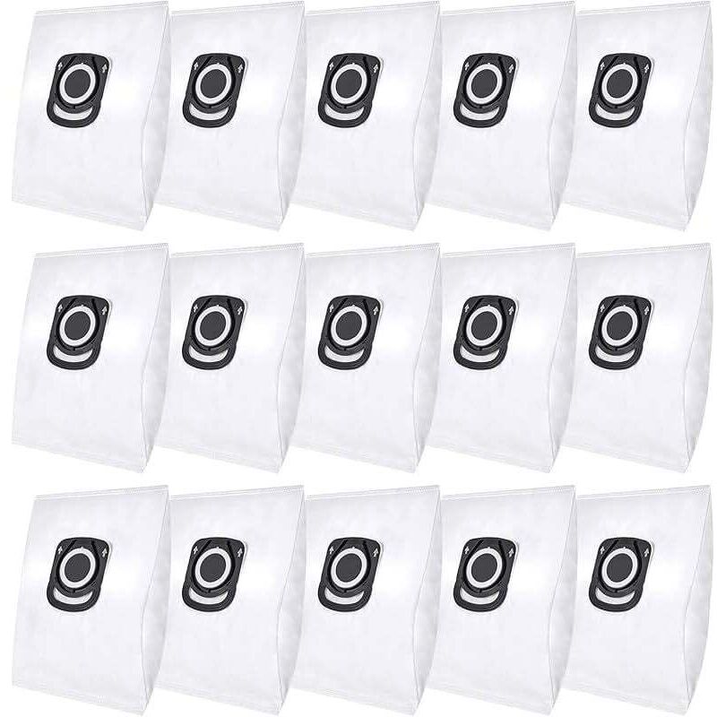 Lot de 15 sacs d&39aspirateur pour Rowenta Hygiene+ ZR200520 ZR200720 Swirl R39 Sacs à poussière pour Rowenta Compact Power, x-