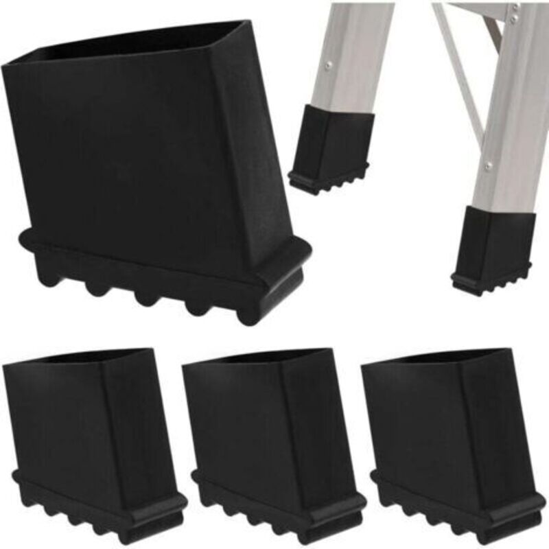 4 Stück Ersatz-Leiter-Gummifüße für Leiter, Leiter, Gummifüße, Ersatzfüße, Gummifüße, Ersatzteile INHHUB