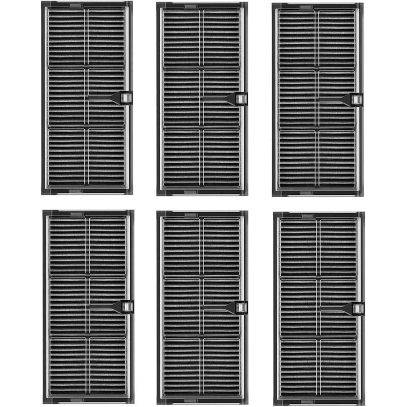 Lot de 6 filtres pour Dreame X40 Ultra/X40 Ultra Complete/X40 Master/L10s Pro Ultra Heat/L40 Ultra/X30 Ultra/X30 Pro Plus/X30 Pro Ultra Réutilisables