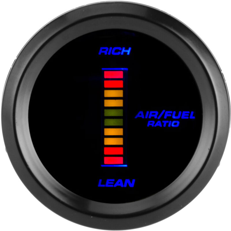 Luft-Kraftstoff-Verhältnis-Messgerät-Set, Luft-Kraftstoff-Verhältnis-Sensor mit Netzkabel, Kunststoff-AFR-Messgerät, Breitband-Kit für Autos.