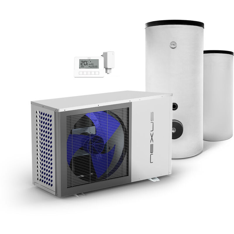 Sunex - Luft Wasser Wärmepumpe Nexus M8 evi Monoblock Komplettpaket Wärmepumpenheizung