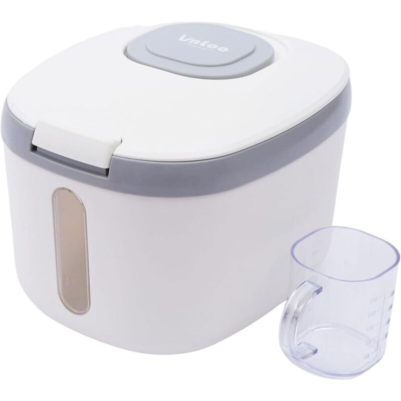 Luftdichten Reis Lagerung Container große Mehl Box Reis dispenser mit tasse Getreide dispenser Reis Lagerung Container Getreide Lagerung Container