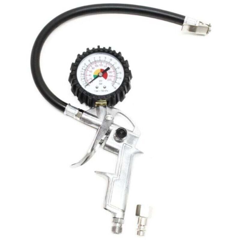 Luftpumpe, Druckluft 0–16 bar, Manometer, Luft, Autoreifen, Motorradreifen