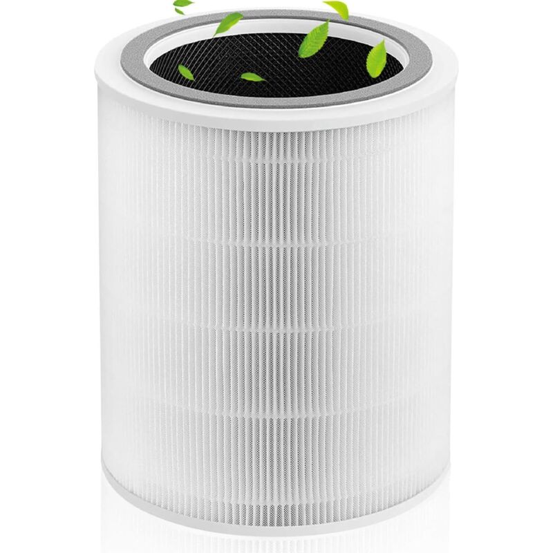 Luftreiniger Filter kompatibel mit LEVOIT Core 400S Luftreiniger, H13 True HEPA Ersatzfilter für LEVOIT Core 400S-RF, Hocheffiziente Aktivkohle