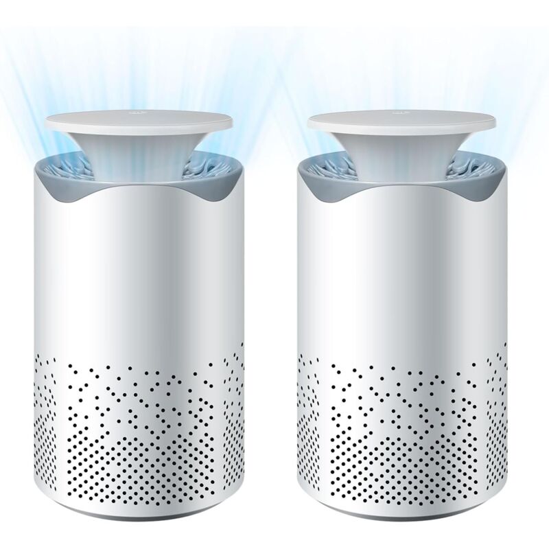 Luftreiniger fürs Schlafzimmer, 2er-Pack – Luftreiniger für Zuhause, Luftfilter für Zuhause