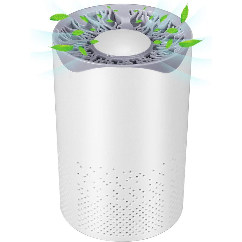 Luftreiniger mit HEPA-Filter, tragbar, 35 dB, leiser Luftreiniger mit USB-Kabel, 1 m Luftreiniger, Luftreiniger für Zuhause, Büro, Auto, Reisen