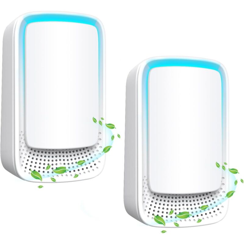 Luftreiniger, Steckdosen-Luftreiniger mit negativen Ionen für Schlafzimmer/Wohnung, Geruchsbeseitigung, geeignet für