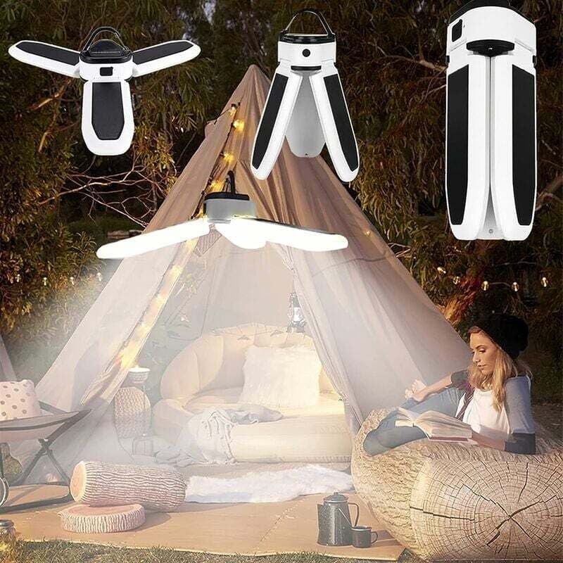 Tragbare Outdoor Light Camping Laterne LED Solarlicht Wiederaufladbare Power Bank Leistungsstarke Outdoor Lighting Bank Tragbare Taschenlampe Notlampe