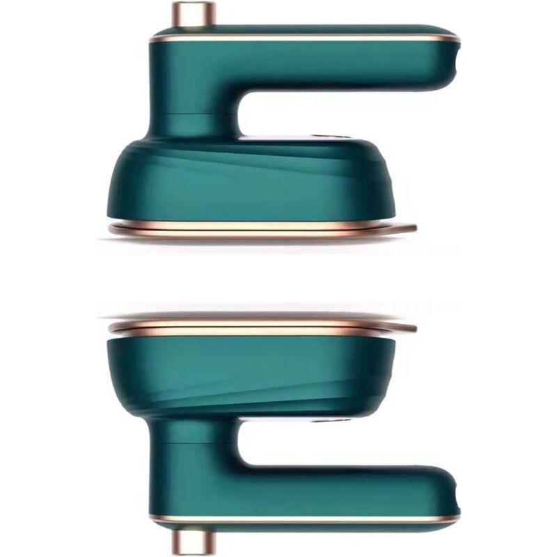 Luxus-Reisebügeleisen – Mini-Bügeleisen – Faltbar – 12,8 x 6,2 cm – Dampffunktion – Reisebügeleisen – Urlaubsbügeleisen – Kleines Reisebügeleisen –