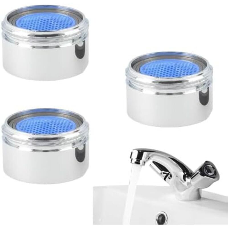 M22 Wasserhahn-Luftsprudler, Filter-Luftsprudler, 3-teiliger Wasserhahn-Filter, wassersparender Wasserhahn-Luftsprudler, M22-Luftsprudler,