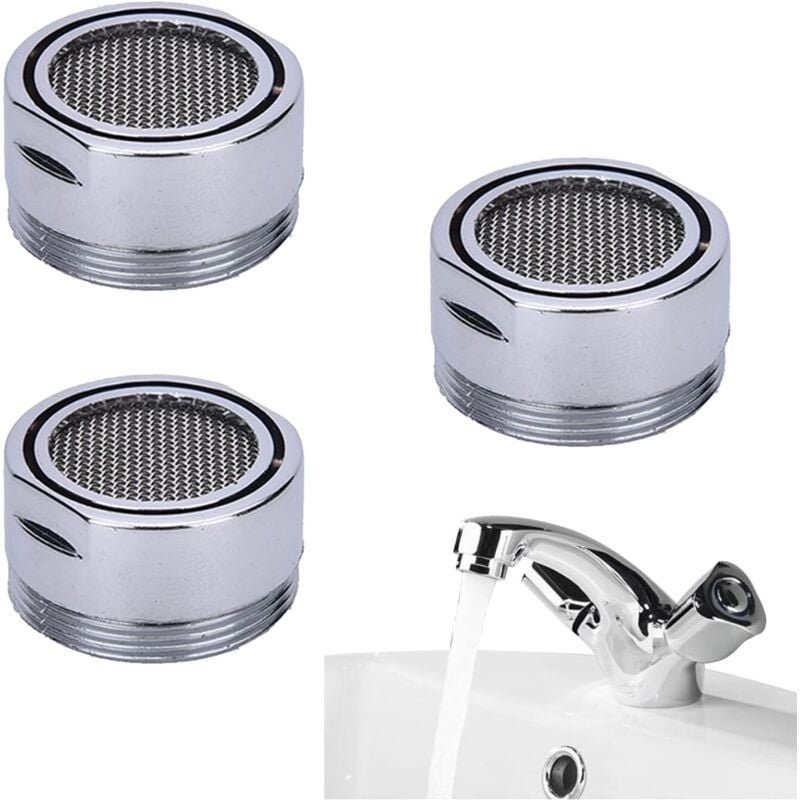 M28 Wasserhahn-Luftsprudler, Filter-Luftsprudler, 3-teiliger Wasserhahn-Filter, wassersparender Wasserhahn-Luftsprudler, M28-Luftsprudler,