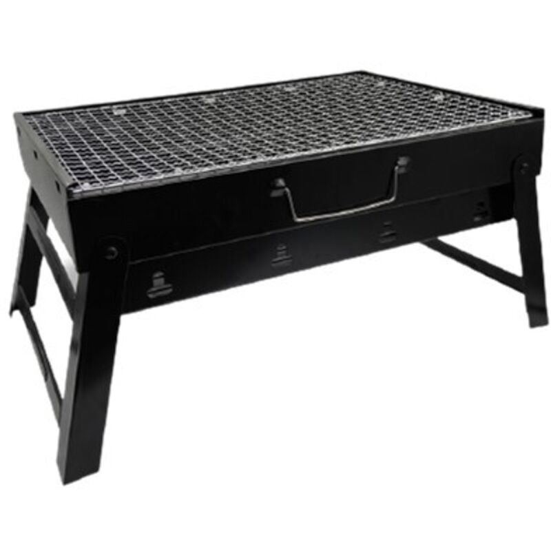 Maestro - MR-1010 Grill bbq Portable Barbecue mit Grill de Holzkohle und Grillrost Barbecue de Grilltisch de Faltbarer Camping Grill im Koffer