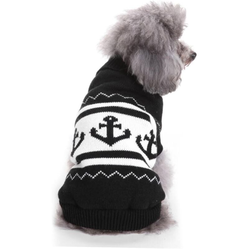 Weihnachtspullover für Hunde, Haustierpullover, Weihnachtskleidung für Hunde, Wollpullover für Hunde, Winterkleidung für Haustiere, warme