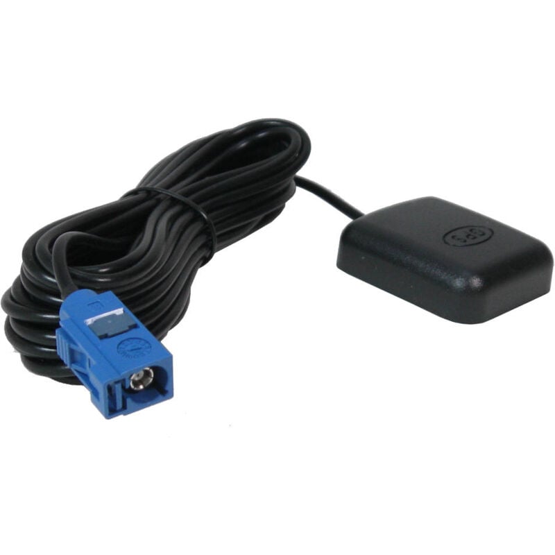 Magnetische GPS-Antenne mit Fakra-Anschluss 5 Meter Kabel Adapter für das Auto Seat Chrysler und Navi Navigationsysteme Blaupunkt Becker Zenec