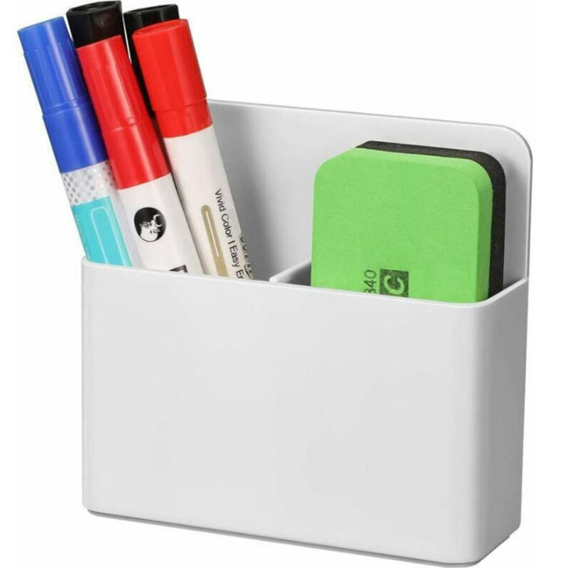 Magnetischer Stiftehalter, magnetische Aufbewahrungsbox, Stiftehalter für Whiteboards, Schulbedarf, Kühlschrank, Büro, Spind und magnetische