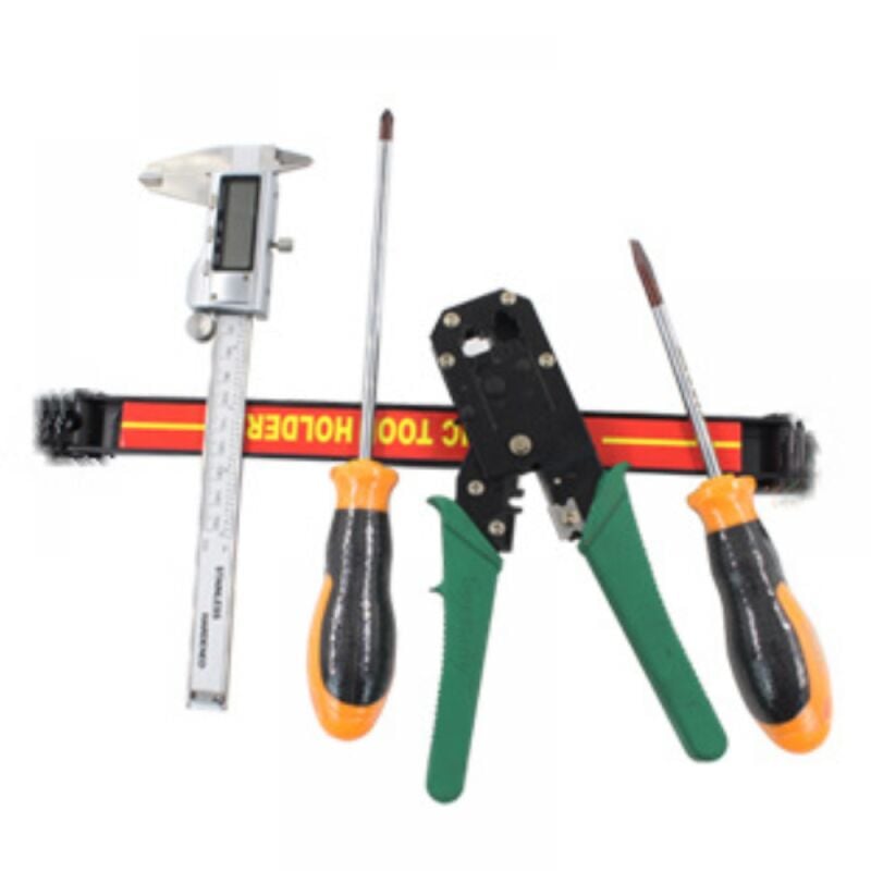 Magnetleiste für Werkzeuge – Magnetstab zum Aufhängen verschiedener Werkzeuge an der Wand – Werkzeugaufbewahrung für Zuhause, Garage, Werkstatt, 46 x