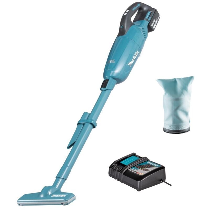 Akku Staubsauger 18V 0,75l 82mbar inklusive Akku und Ladegerät DCL281FRF - Makita