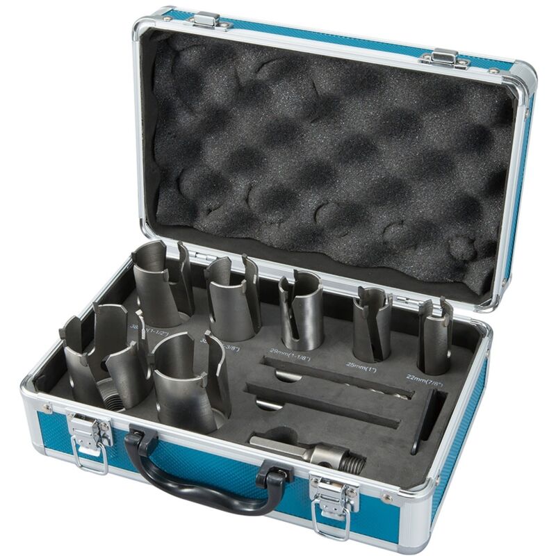 Electric Hole Saw D-51281 Kit (10 Stück), professionelles Werkzeug für präzise Schnitte, optimiertes Design, hohe Festigkeit,