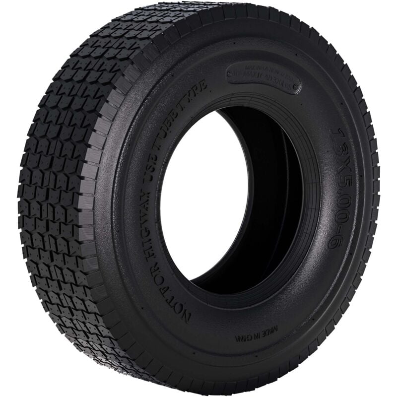 Wiltec - Mantel Rasenmäherreifen 13x5.00-6 Reifendecke Rasentraktor Aufsitzmäher Rasenmäher Zugkarren