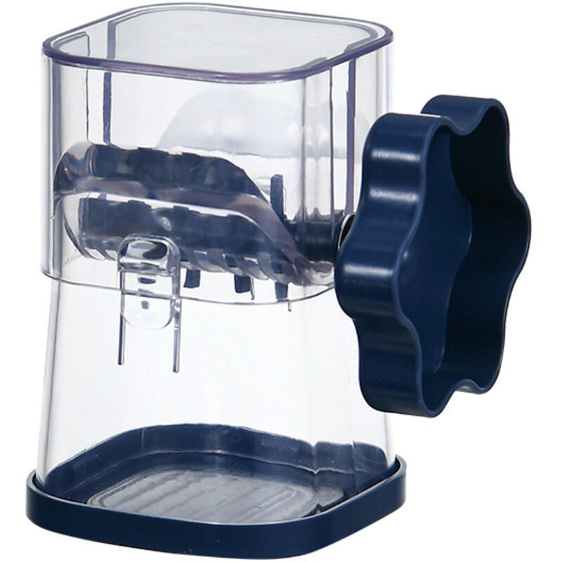 Manuelle Nussmühle, tragbarer Trockenfruchtzerkleinerer, Erdnussstampfer, Walnuss-Schokoladen-Zerkleinerer mit Deckel, Küchenzubehör