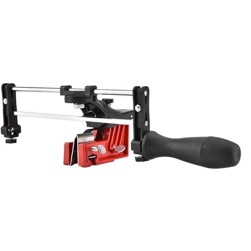 Manueller Kettenschärfer, Kettensägen-Kettenschärfset, Kettenfeilen-Führungswerkzeug für alle Arten von elektrischen Kettensägen