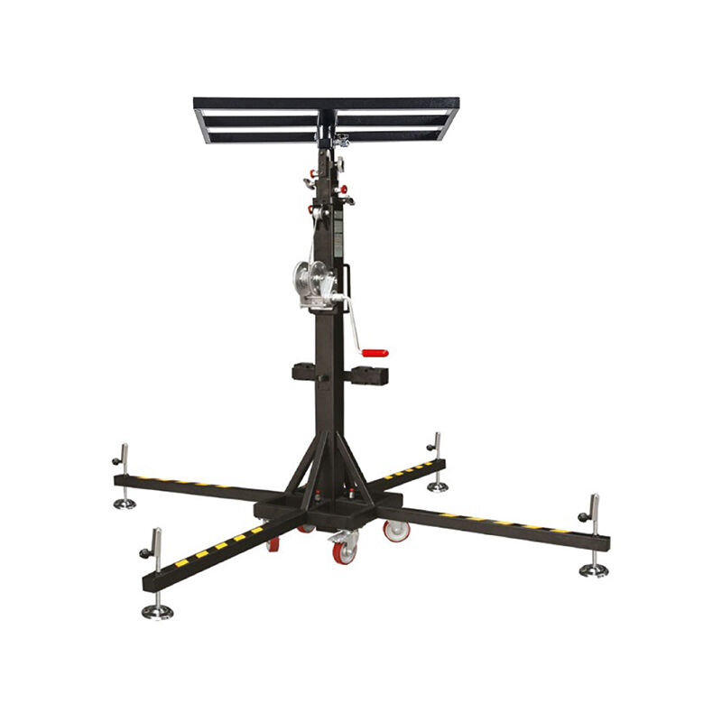 Matisère - Hebebühne 150kg - Mit nicht klappbarer, durchbrochener Plattform 800x400mm - LP150-GPA2