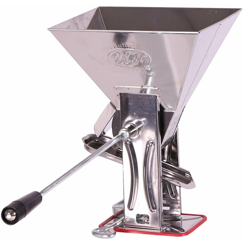 Omac - Manuelles Steak -Passpeptante in Edelstahl gepresst Tomaten -Gulliver