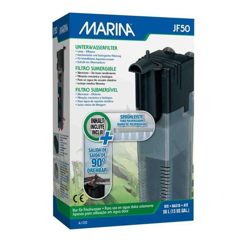 Flo 50 Aquariumfilter fЩr Aquarien von bis zu 50 l - Marina