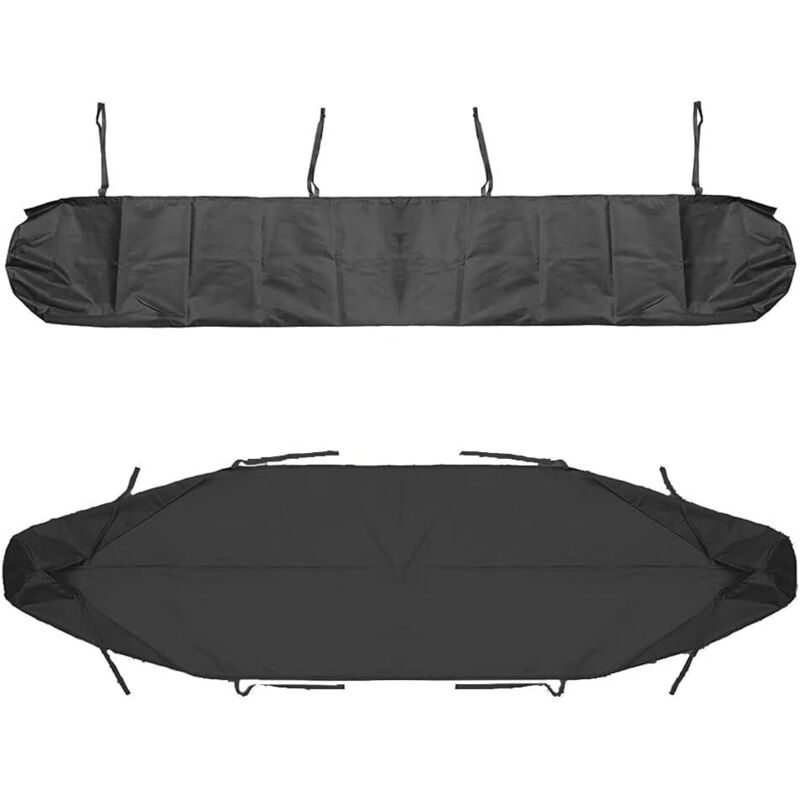 Markisen-Schutztasche, 3 m Terrassen-Markise, staubdichte Schutzhülle, schwarze Terrassen-Markisen-Aufbewahrungsabdeckung, wasserdichter Schutz im
