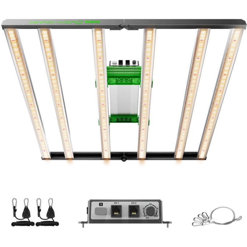 Mars Hydro - Smart Dimmbare Vollspektrum FC-E4800 Bridgelux 480W led Pflanzenlampe