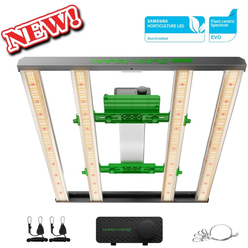 Fc 3000 evo Vollspektrum led Grow Lampe Samsung 301H evo for 100x100x180cm Growbox Pflanzenzimmer Samen Gemüse Blume Hoher Ertrag für 1-3 Pflanzen