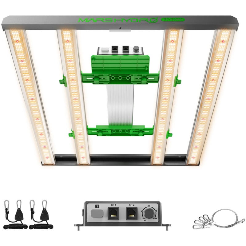 Mars Hydro - Smart Dimmbare fc-e 3000 300W led Pflanzenlampe für 100x100cm Pflanzenzelt
