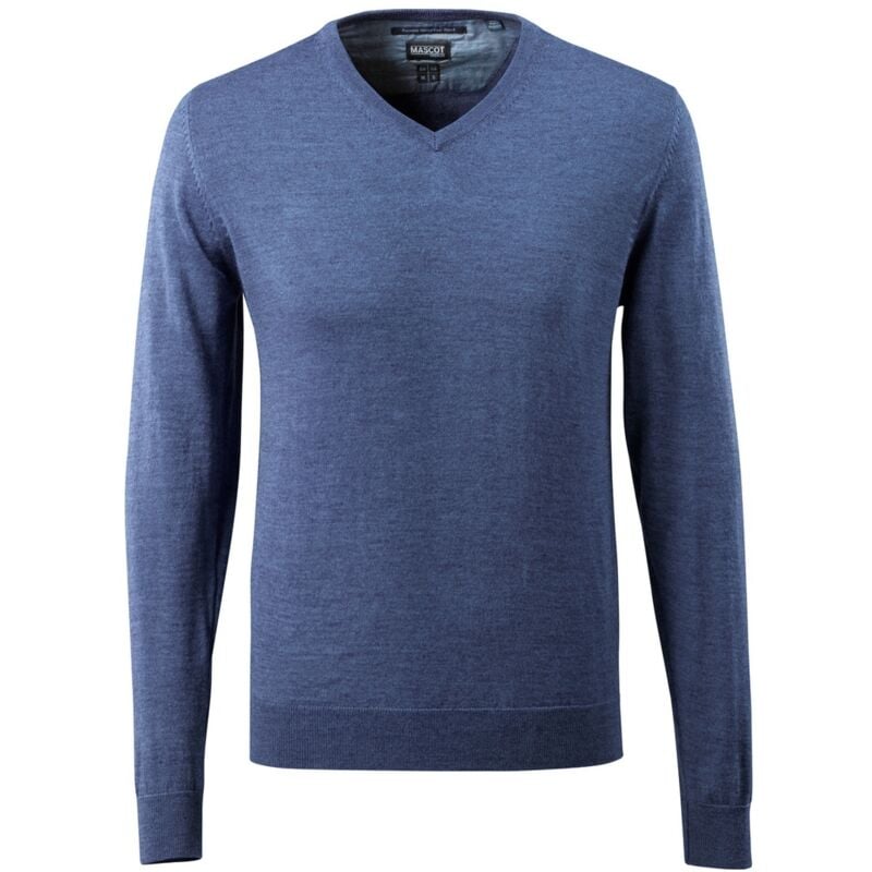 Mascot Strickpullover FRONTLINE, Herren 50635 Gr. XL blau-meliert