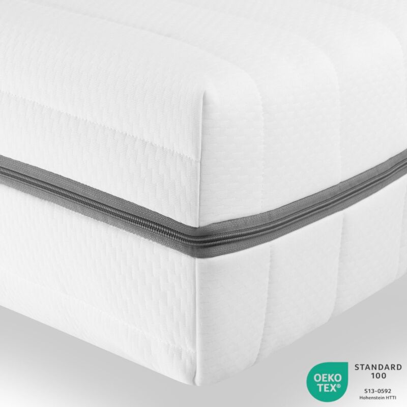 Matratze 90x200 H4 H3 - Ergonomische Matratze - Höhe 18cm - Orthopädische 7 Zonen Kaltschaummatratze 90x200, Matratze H3, Matratze H4
