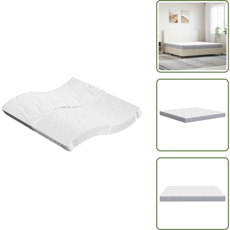 Matratze Taschenfederkern Mittel 200x200 cm - Taschenfederkernmatratze - Matratze 200x200 - Federkernmatratze - Mittelharte Matratze