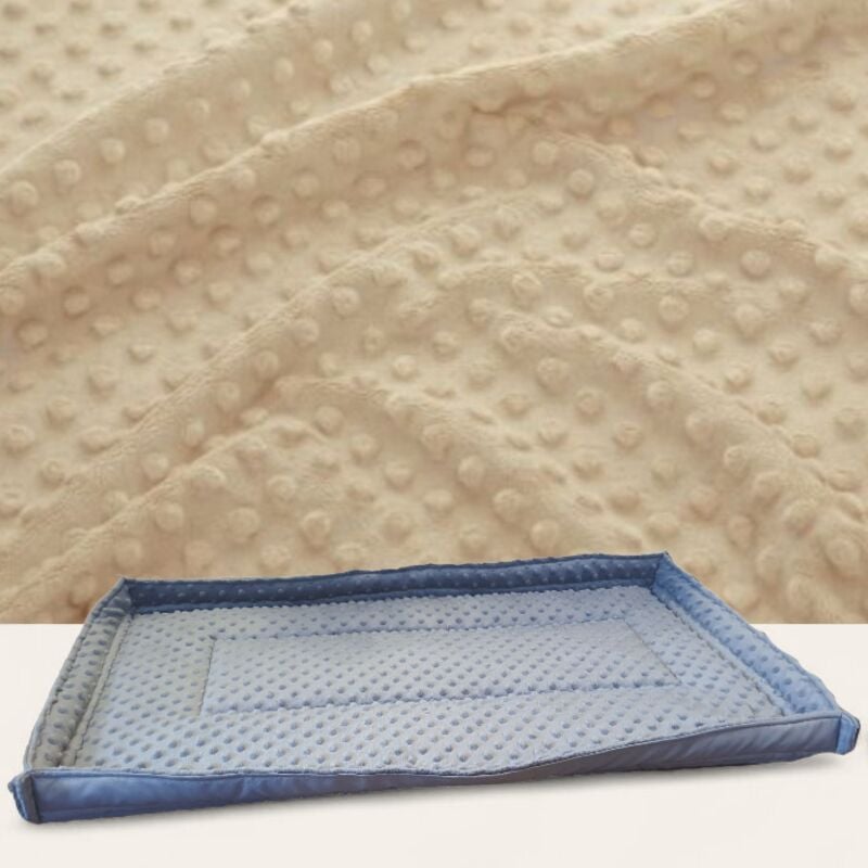 Matte für einen Meerschweinchen- oder Kaninchenkäfig 110x75 wasserdicht beige