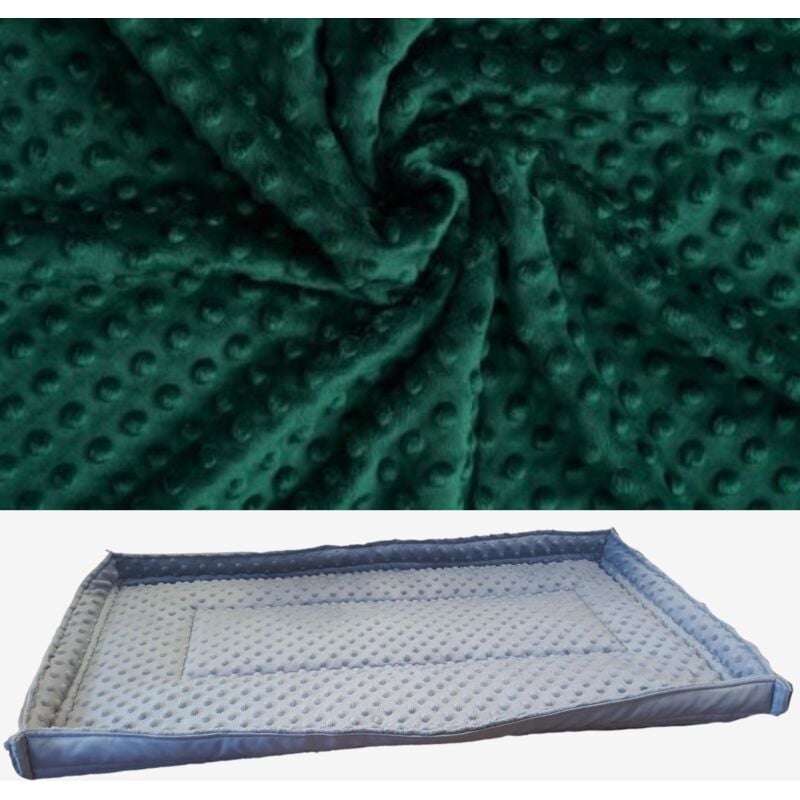 Matte für einen Meerschweinchen- oder Kaninchenkäfig 110x75 wasserdicht dunkelgrün