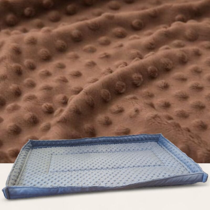 Matte für einen Meerschweinchen- oder Kaninchenkäfig 145x110 wasserdicht braun