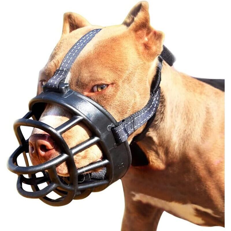 Odipie - Maulkorb für Hunde, weicher Korbmaulkorb für Hunde, sicherer und bequemer Sitz, verhindert besser Beißen, Kauen und Bellen (Größe 2)